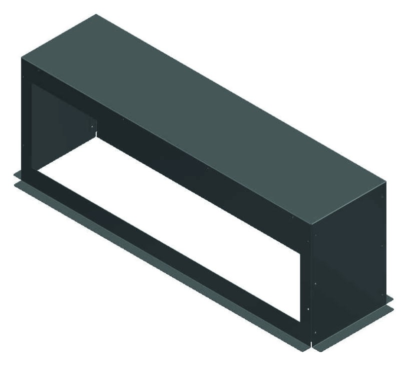 Panasonic Chauffage et climatisation - Plénum à 90° pour le racc. air extérieure