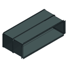 Panasonic Chauffage et climatisation - Gaine télescopique pour ventilo-convecteurs type gainable
