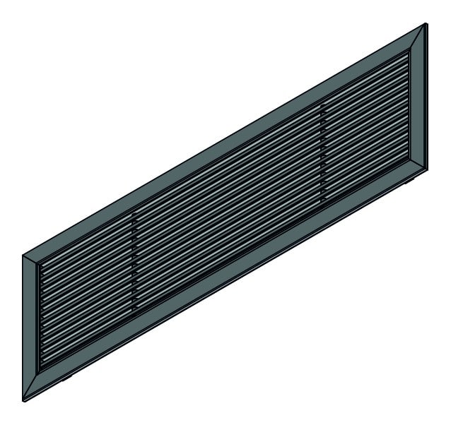 Panasonic Chauffage et climatisation - Grille Kit télescopique pour le racc. air ext.