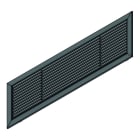 Panasonic Chauffage et climatisation - Grille de soufflage gaine telescopique pour ventilo-convecteurs type gainable