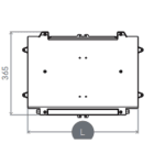 Panasonic Chauffage et climatisation - Bac à condensation pour inst. Horizontale