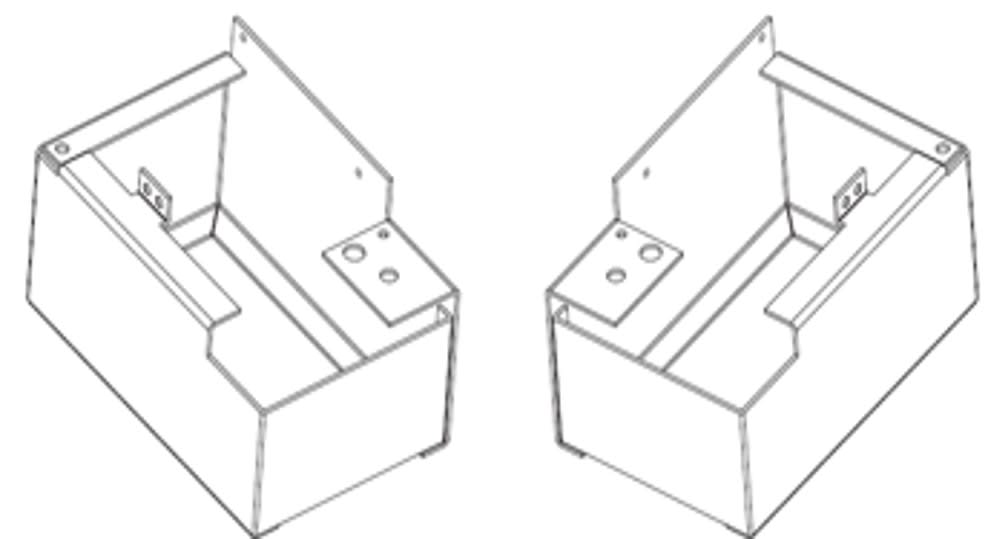 Panasonic Chauffage et climatisation - Pieds pour pose au sol Ventilo-convecteur type console