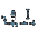 Panasonic Chauffage et climatisation - Vanne 3 voies pour ventilo-convecteur Smart