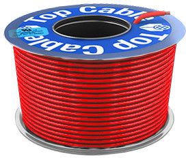 Top Cable - TRI-RATED 1x1,5 ROUGE