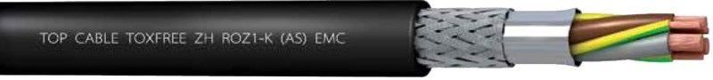 Top Cable - ROZ1-K EMC 3X25+3G4 0,6 1kV NOIR BLINDE 1000V