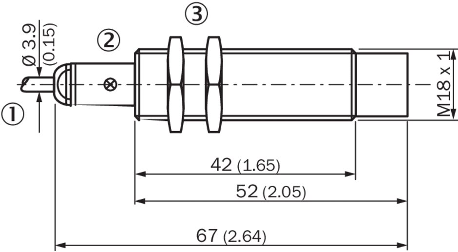 Sick - détecteurs de proximité inductifs, IME18-12NPSVW2S