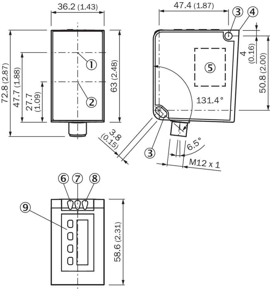 Sick - capteurs de distance laser, DT50-2B215552