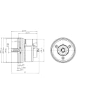 Sick - systèmes Feedback-moteur, CFS50-AAZ0-S03