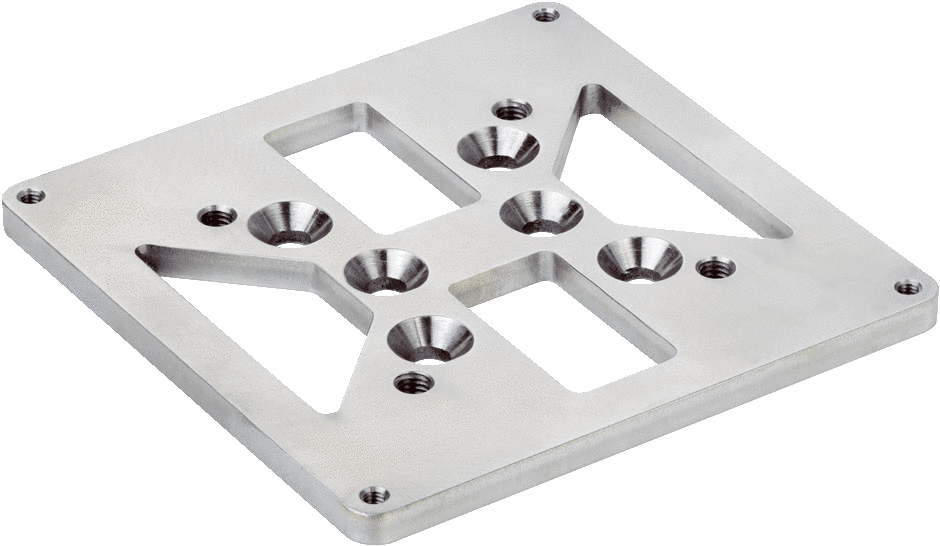 Sick - technique de fixation, Plaque de fixation