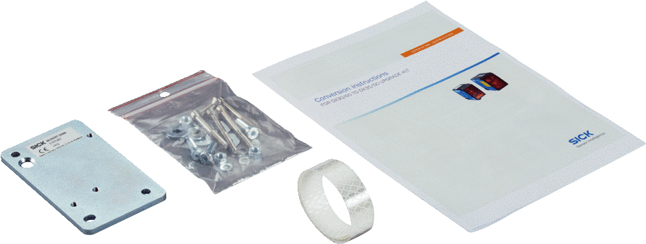 Sick - technique de fixation, Kit de mise à niveaux Dx30 / 60 Dx35 / 50