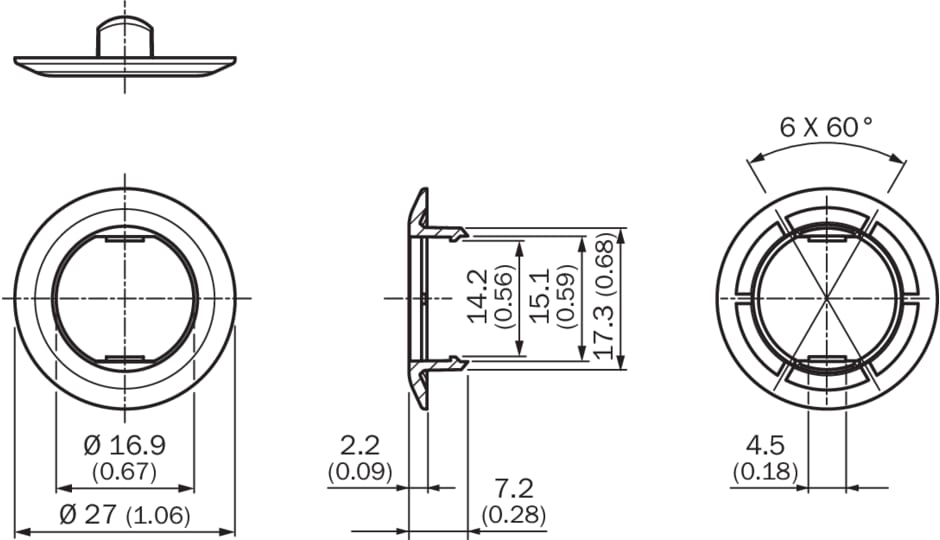 Sick - divers, Fixation ring, SureSense