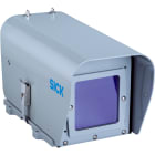 Sick - boîtier et tuyaux de protection, Visière contre les intempéries