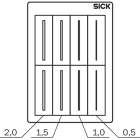 Sick - réflecteurs et optique, BL-12-SKN