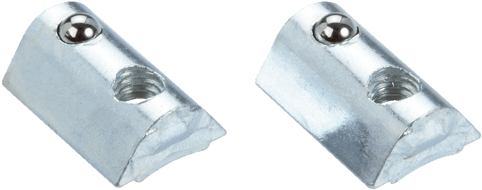 Sick - technique de fixation, Écrou coulisseaux