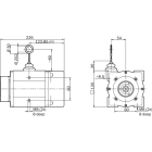 Sick - mécanisme à câble, MRA-F130-410D2