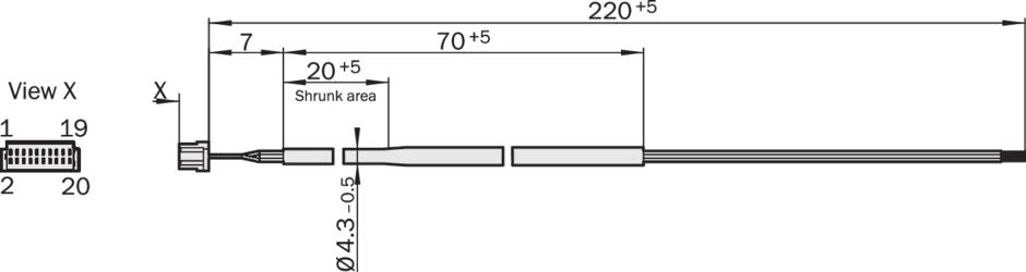 Sick - connecteurs et câbles, DOL-1J14-G0M2XB7