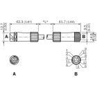 Sick - connecteurs et câbles, YFHRSB-200XXXMHRSB