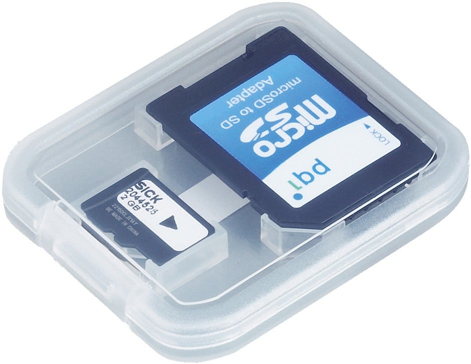 Sick - supports de stockage, Carte mémoire microSD