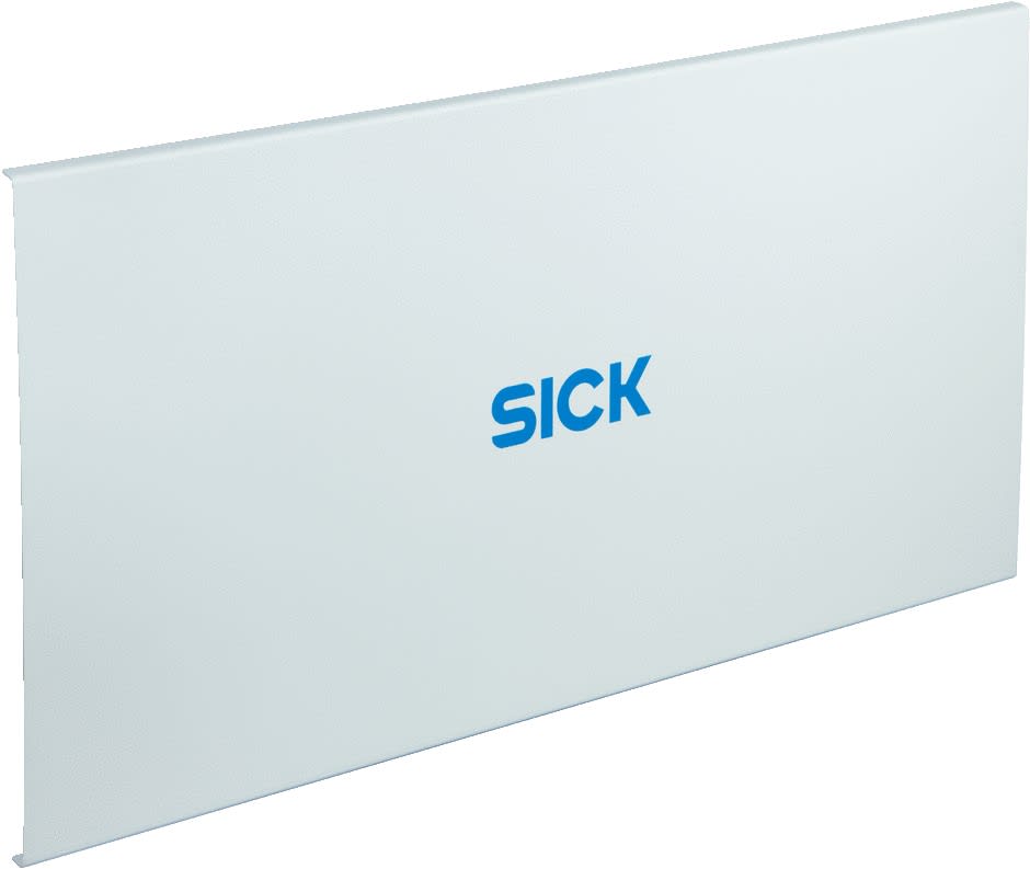 Sick - Vitres frontales et protection de la vitre frontale, Plaque frontale standard