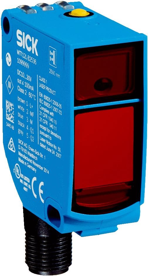 Sick - capteurs de distance laser, WTT12L-B2502S06