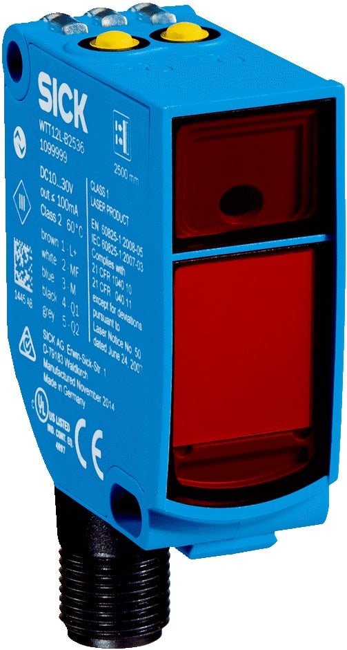 Sick - capteurs de distance laser, WTT12L-B2553S28