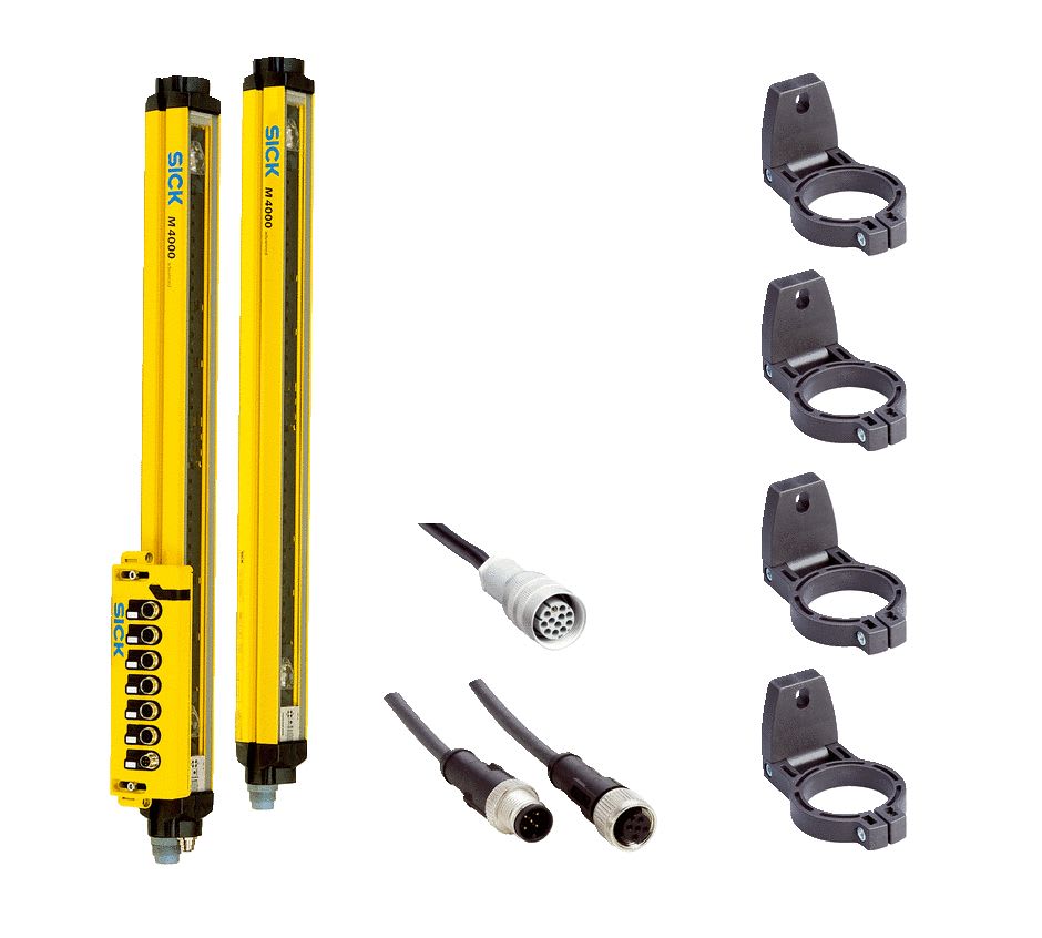 Sick - Barrières photoélectriques de sécurité, M4000 Adv. Kit de base 2 faisceaux A/P +