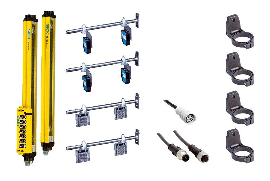 Sick - Barrières photoélectriques de sécurité, M4000 Adv. basic set 2-beam A/P T-muting