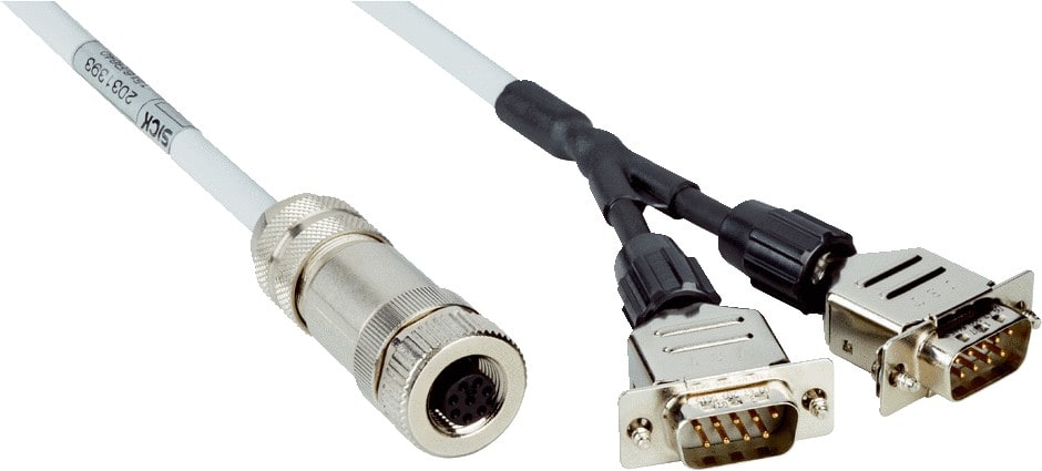 Sick - connecteurs et câbles, Câble de transmission de données RS-232