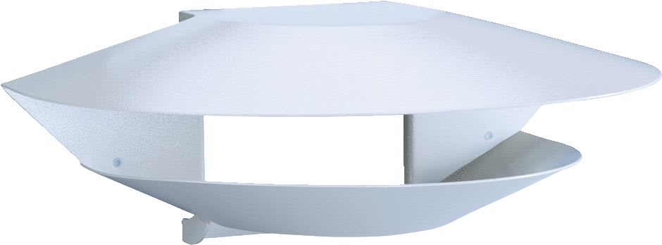 Sick - boîtier et tuyaux de protection, Visière contre les intempéries 190°