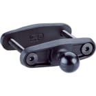 Sick - systèmes de fixation universels, Collier de serrage 3", boulons 3" (rotule 1")