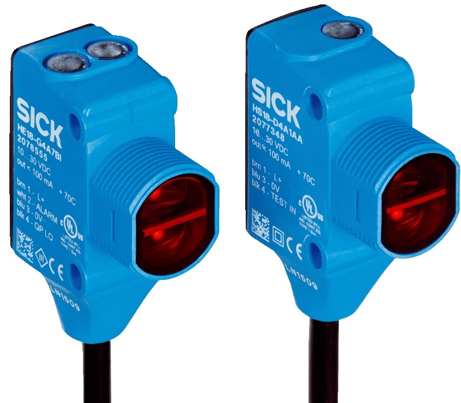 Sick - capteurs photoélectriques, HSE18L-B4E5BE