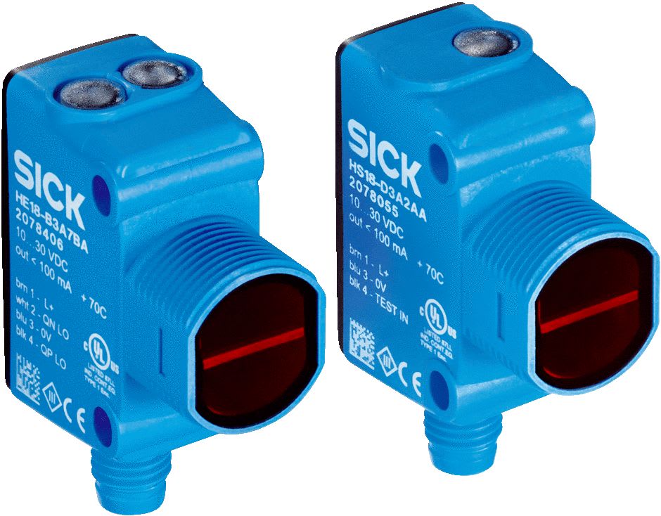 Sick - capteurs photoélectriques, HSE18-P3A2BH