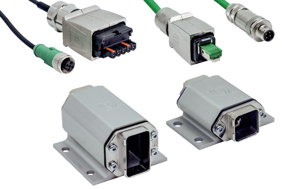 Sick - technique de fixation, Kit adaptateur microScan3 ? PROFINET IO ? M12 sur Push-Pu