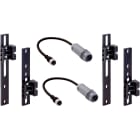 Sick - technique de fixation, Kit adaptateur M4000 Area60 pour deTec4 RES