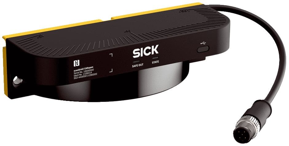 Sick - Scrutateur de sécurité multifaisceaux, SG2-AAA00011CB0000