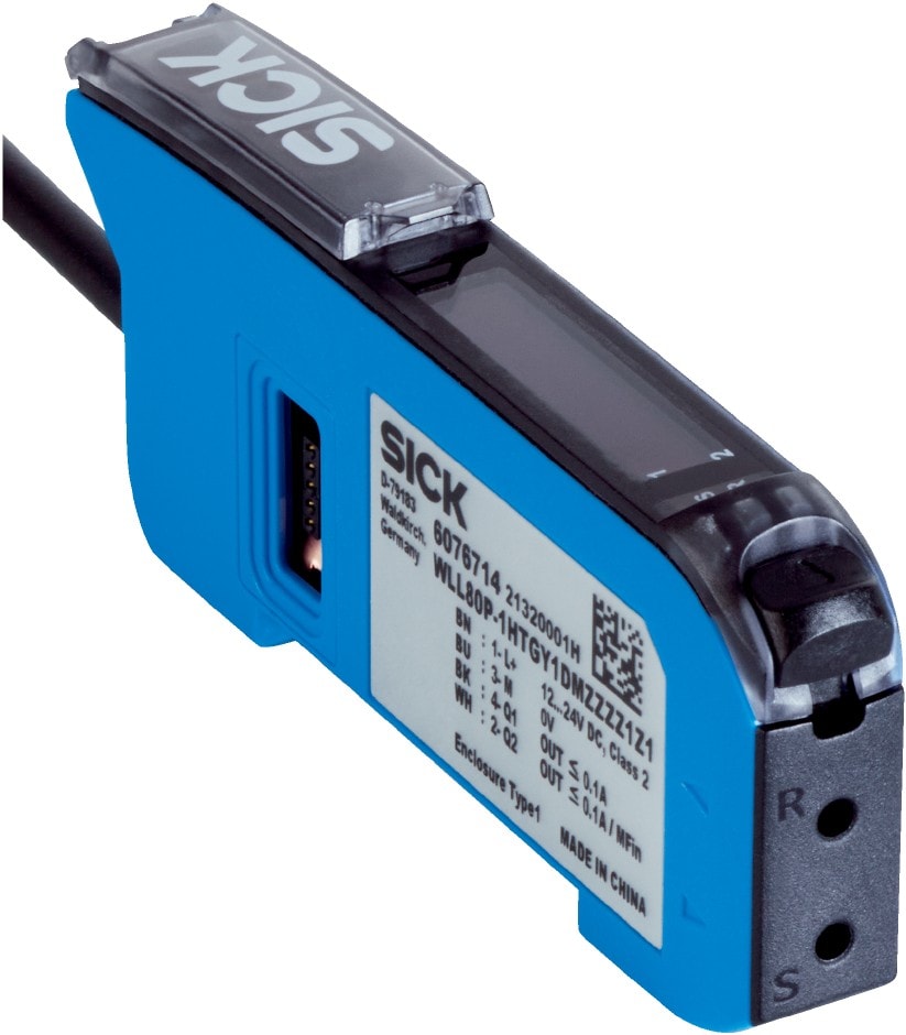 Sick - amplificateurs à fibres optiques et fibres optiques, WLL80P-1HTGY1DMZZZZ1Z1