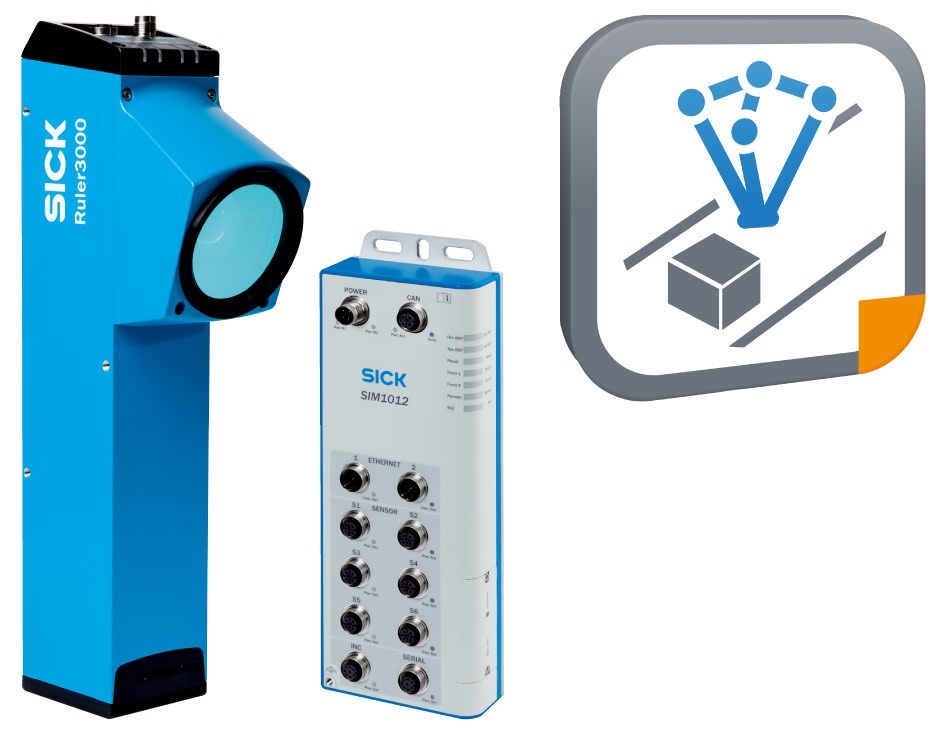 Sick - vision industrielle, 3D Belt Pick Ruler3000 Bundle
