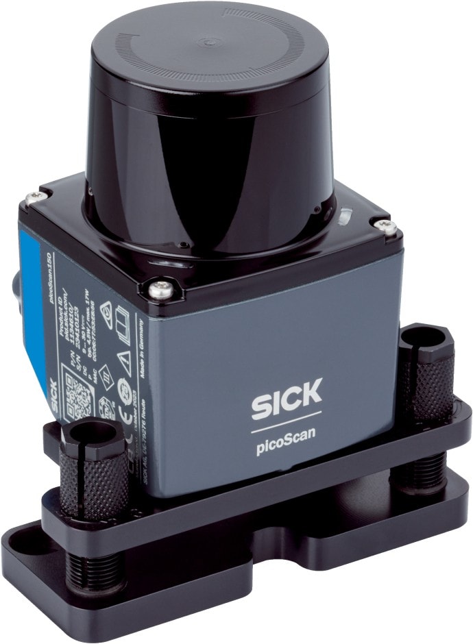 Sick - technique de fixation, Équerre de fixation avec alignement de précision intégrée