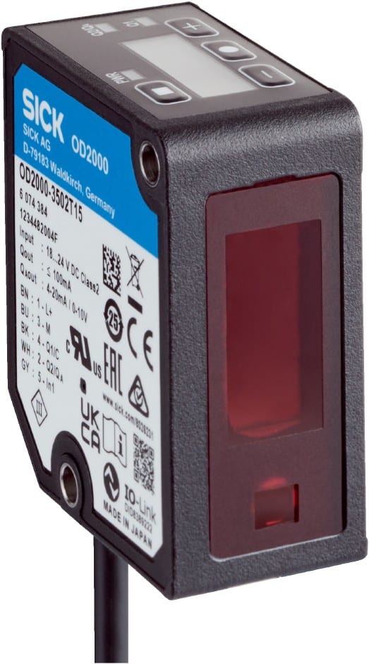 Sick - capteurs de distance laser, OD2000-0501T15