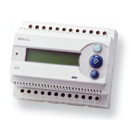 Danfoss - DEVIreg 850 IV détecteur température/humidité, DIN, toiture/sol, 230V/24V, IP22