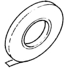 Danfoss - Ruban adhesif textile 15mm x 50m gris fixation câble chauffant sur tuyauterie