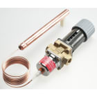 Danfoss - Vanne à eau thermostatique, AVTA 10, G, 3/8 Matériau du corps: Laiton, Configura