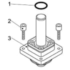 Danfoss - Pièce de rechange, EV250B NO 10-12BD EPDM, Kit d'entretien Type: Pièce de rechan