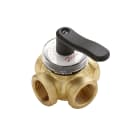 Danfoss - HRB 4 vanne rotative laiton 4 voies laiton DZR DN 32 Kv16
