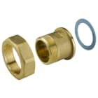 Danfoss - Tail piece with thread DN40 (1 3/4" nut)