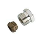 Danfoss - Raccord à visser mâle 3/8" pour tube cuivre 10/12