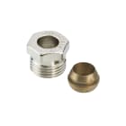 Danfoss - Raccord à visser mâle 1/2" pour tube cuivre 10/12
