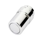 Danfoss - RAX, tête thermostatique aspect chromé pour corps Danfoss RA