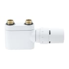 Danfoss - VHX/RAX droit bitube blanc RAL9016