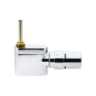 Danfoss - VHX/RAX droit monopoint bitube Chromé